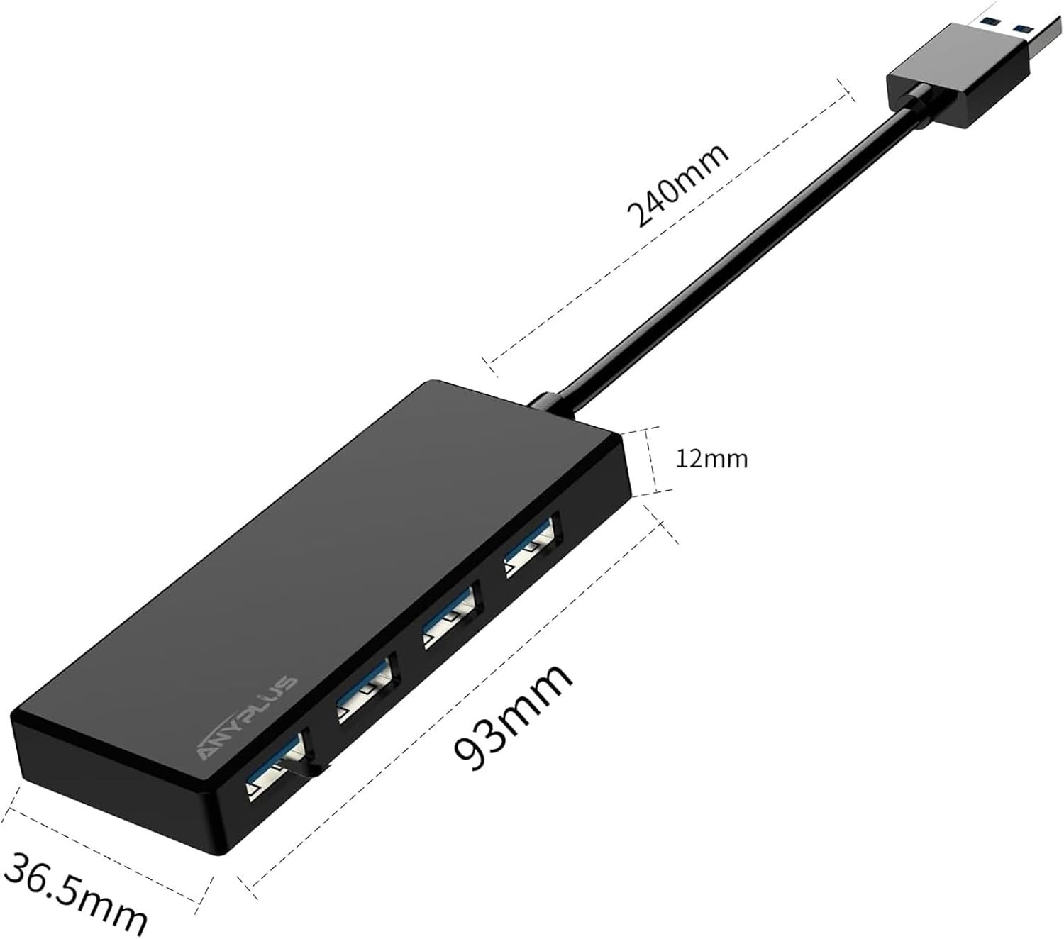 USB 3.0 Hub: 4-Port Magic for Laptops, Consoles & More! - Image 6