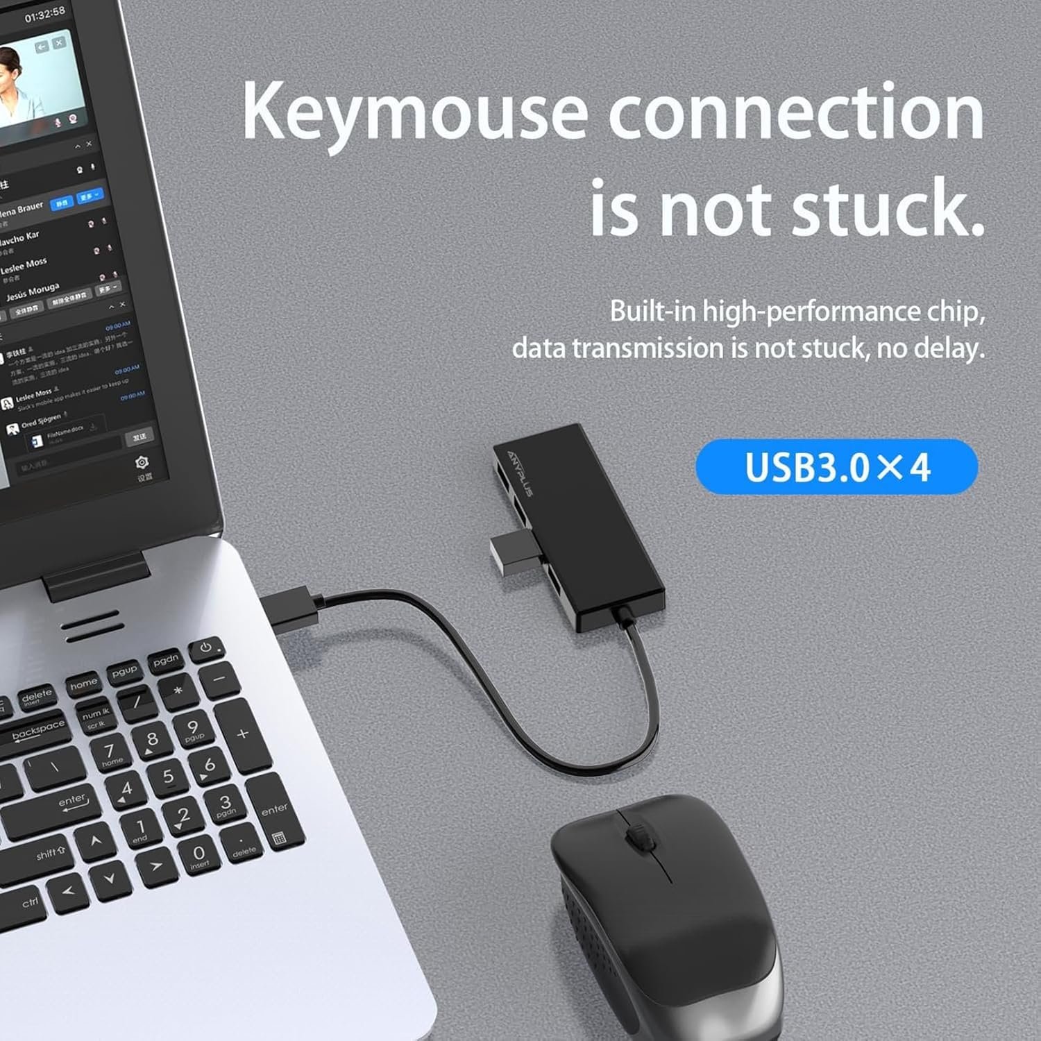 USB 3.0 Hub: 4-Port Magic for Laptops, Consoles & More! - Image 7