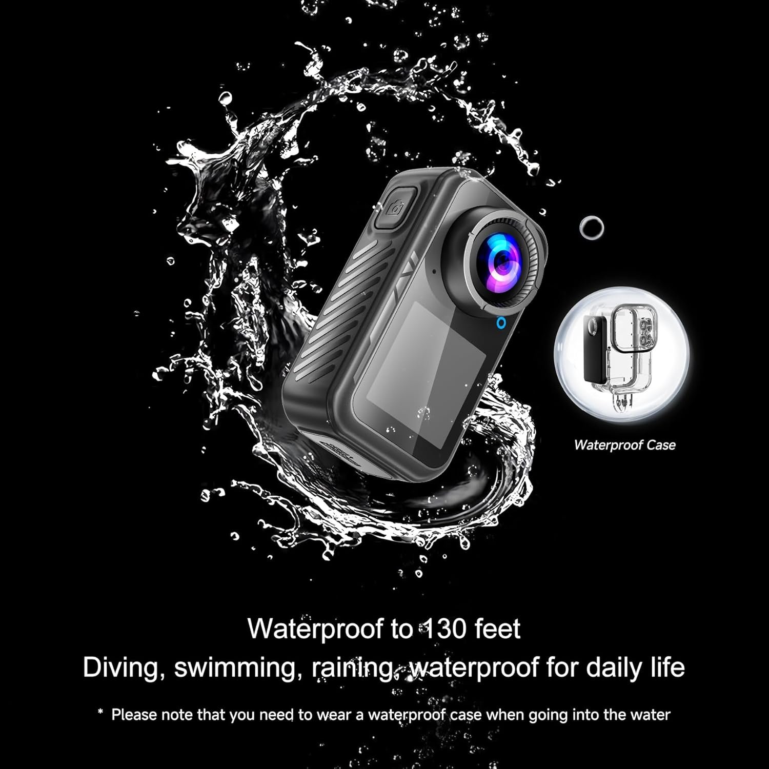 Capture Every Angle: Dual Screen 128G Action Camera! - Image 8
