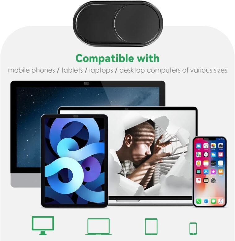 Protect Your Privacy: CloudValley Ultra-Thin Webcam Covers - Image 4