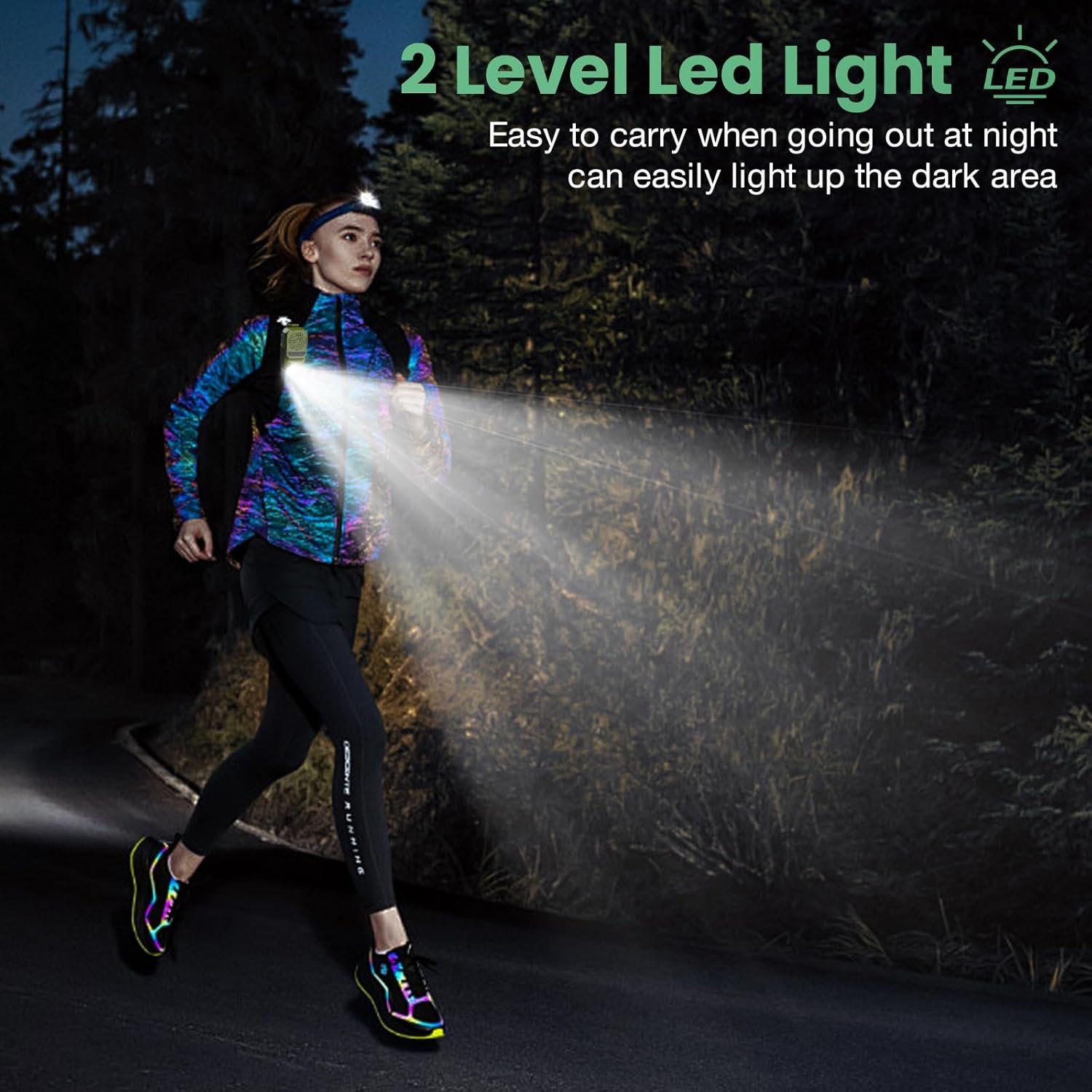 INFURTURE Clip-On Bluetooth Speaker: RGB, Mic & Hands-Free Fun! - Image 5
