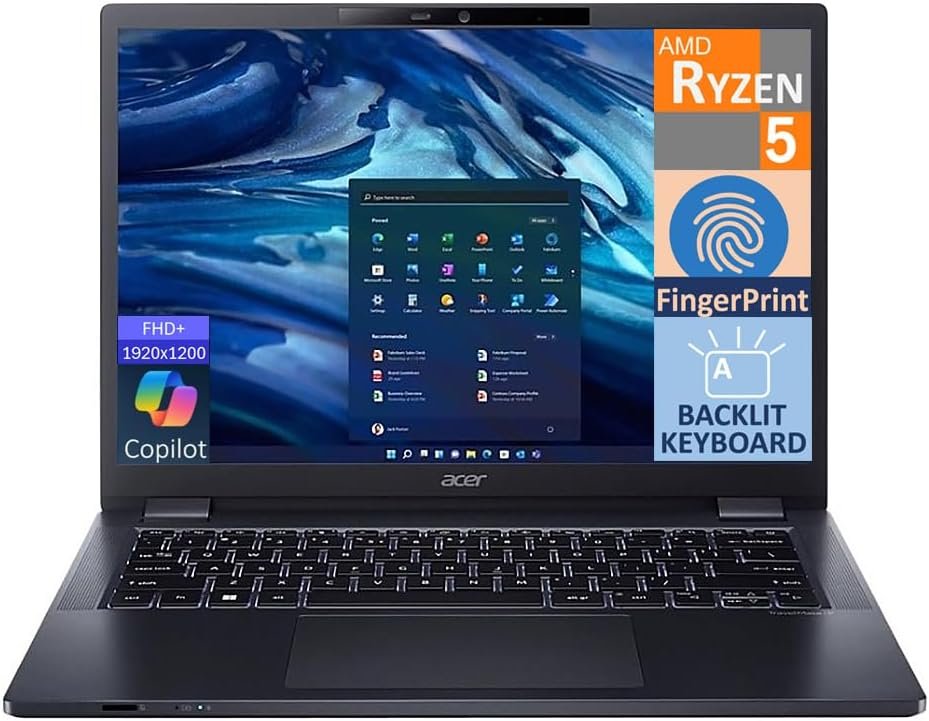 Boost Productivity with Acer TravelMate P4: Ryzen 5, 32GB RAM! - Image 7