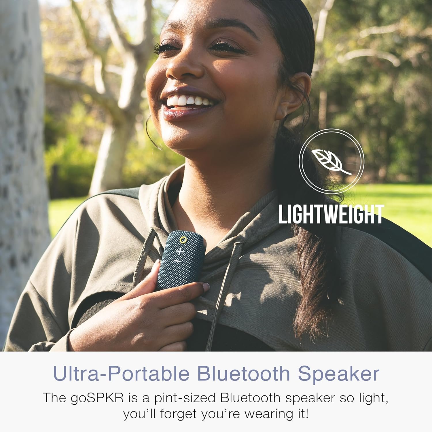 Discover MEE Audio goSPKR: Compact Clip-On Bluetooth Speaker! - Image 3