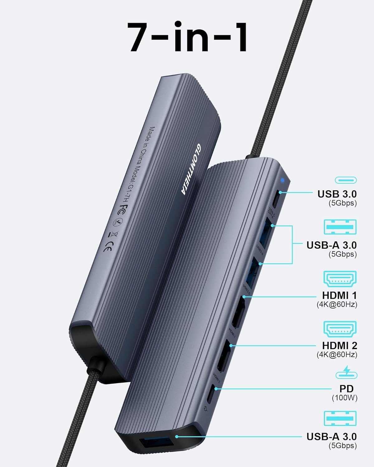 Transform Your Setup: USB C Hub Docking Station for Dual Monitors - Image 3