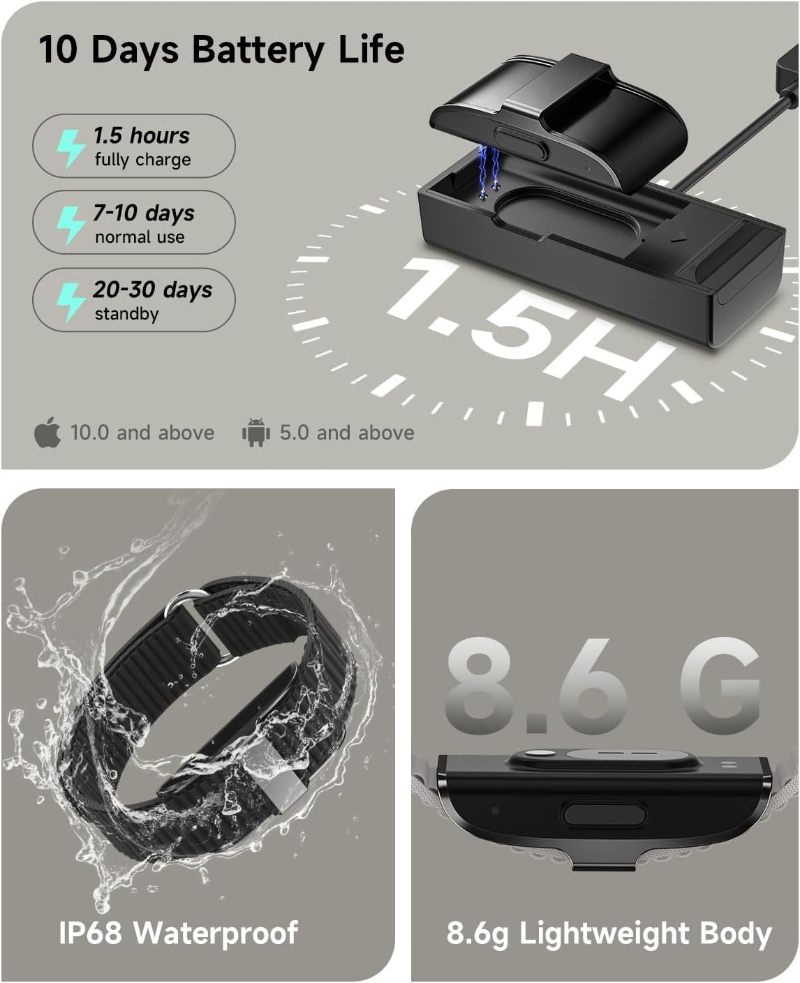 Ultimate Health Fitness Tracker: All-in-One Wellness Smartwatch - Image 7