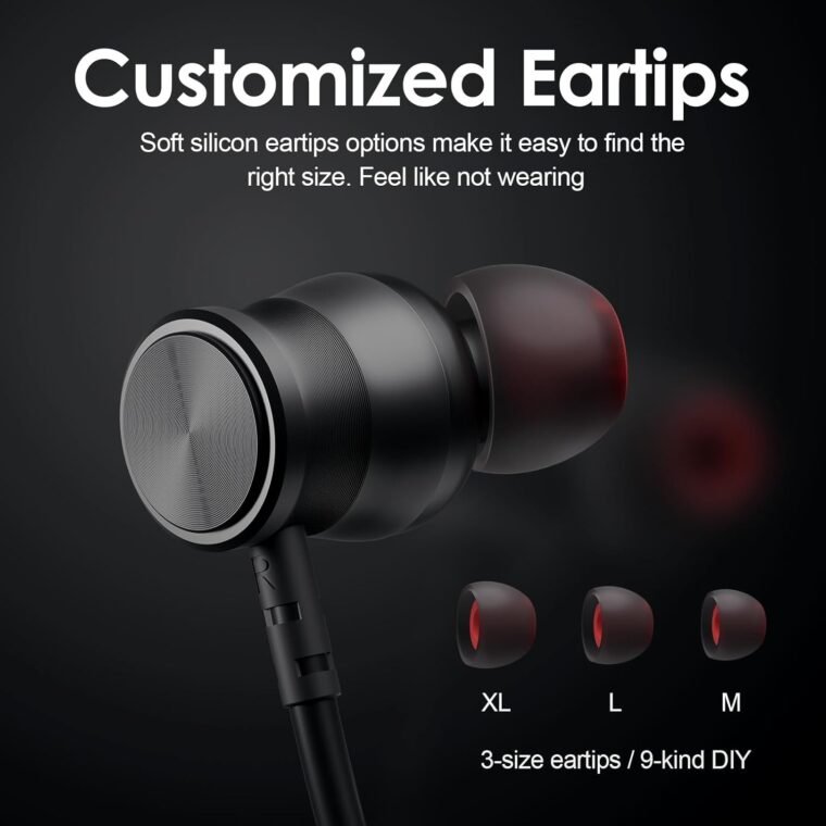 Rythflo Bluetooth Headphones: 150H Playtime & Deep Bass! - Image 6
