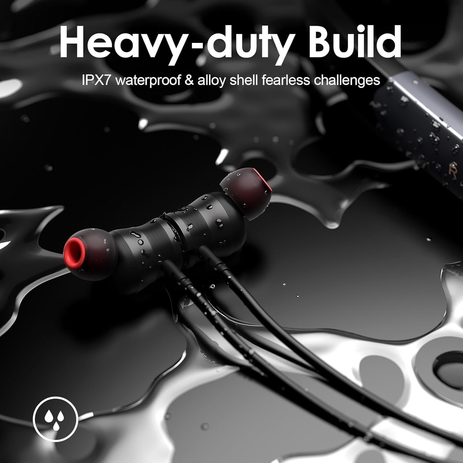 Rythflo Bluetooth Headphones: 150H Playtime & Deep Bass! - Image 7