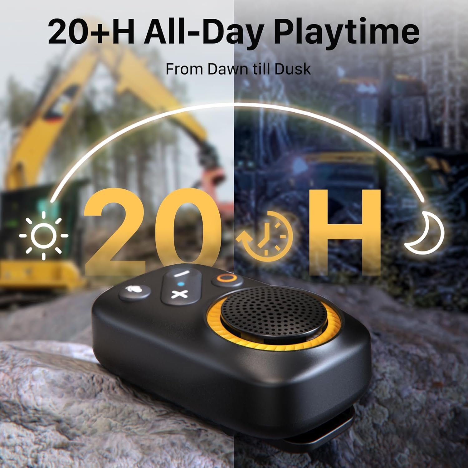 Upgrade Your Sound: 20-Hour Bluetooth Clip-On Speaker! - Image 4