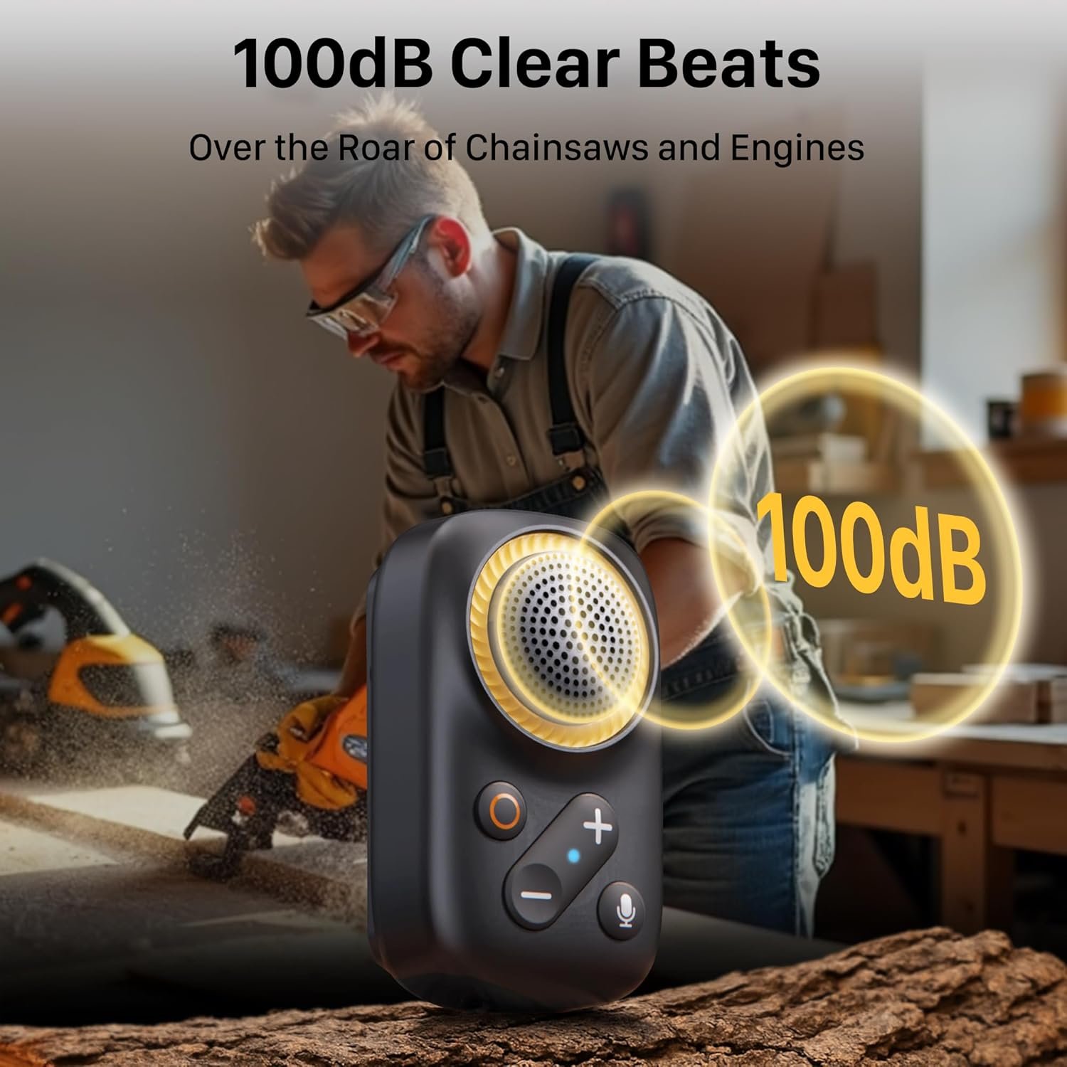 Upgrade Your Sound: 20-Hour Bluetooth Clip-On Speaker! - Image 5