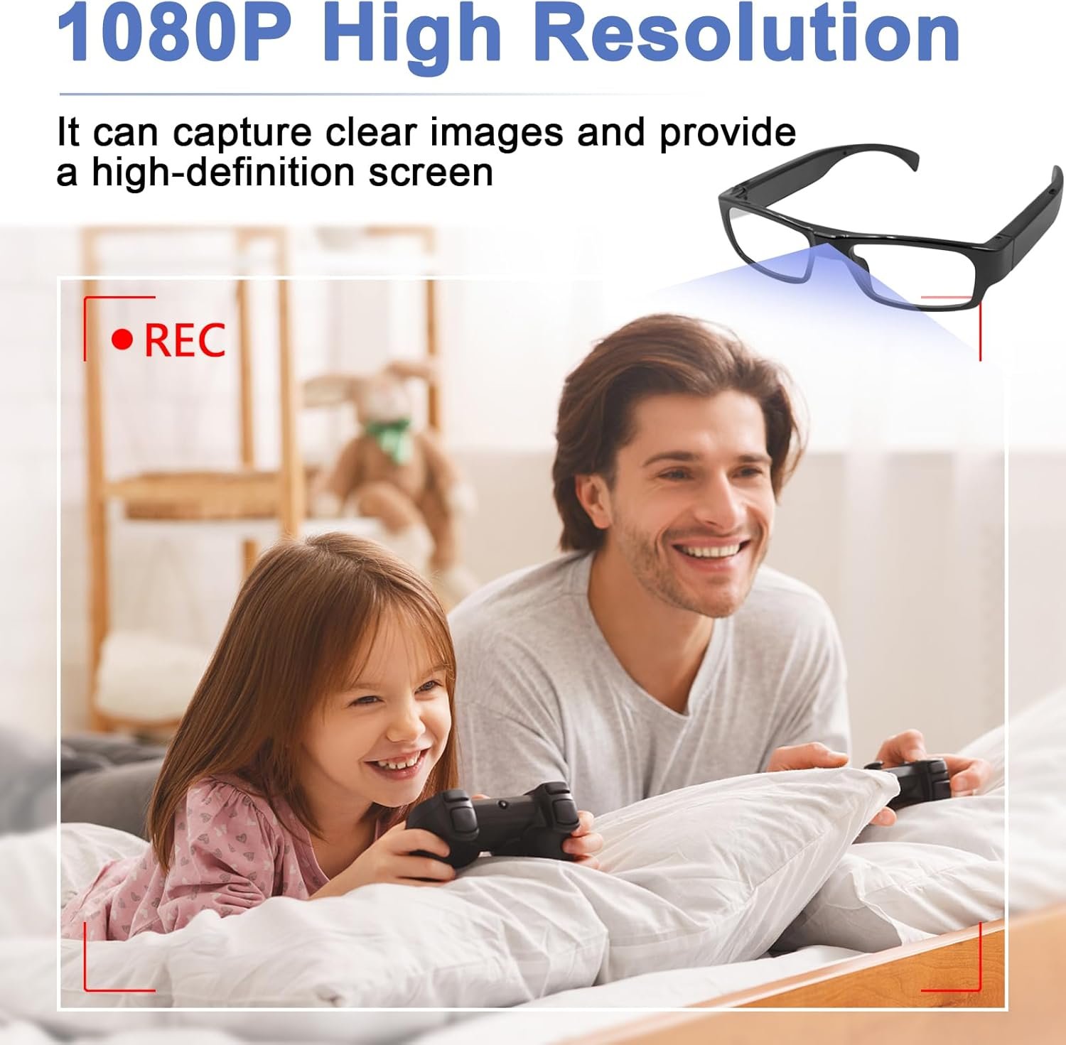Capture Every Adventure: 1080P HD Action Camera Glasses! - Image 3