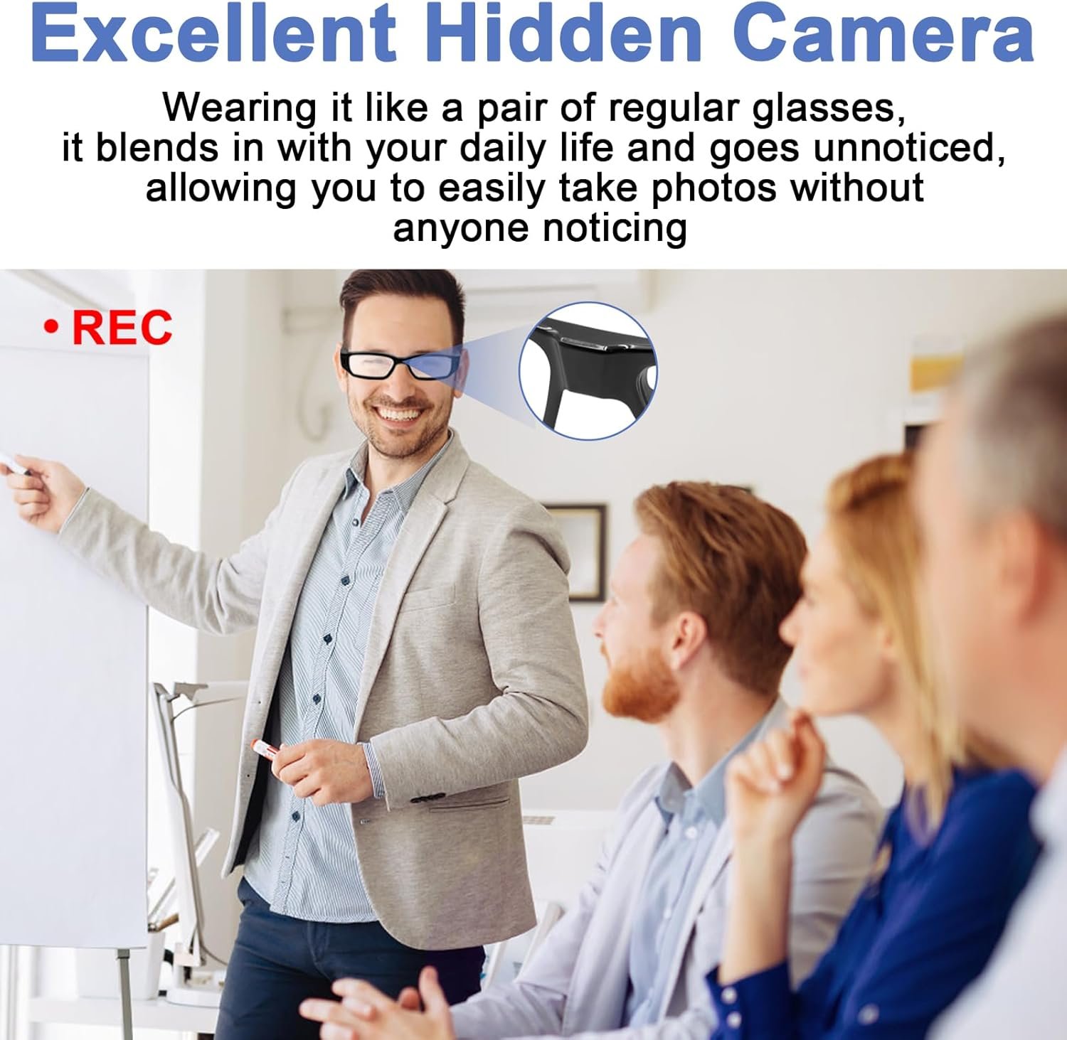 Capture Every Adventure: 1080P HD Action Camera Glasses! - Image 5