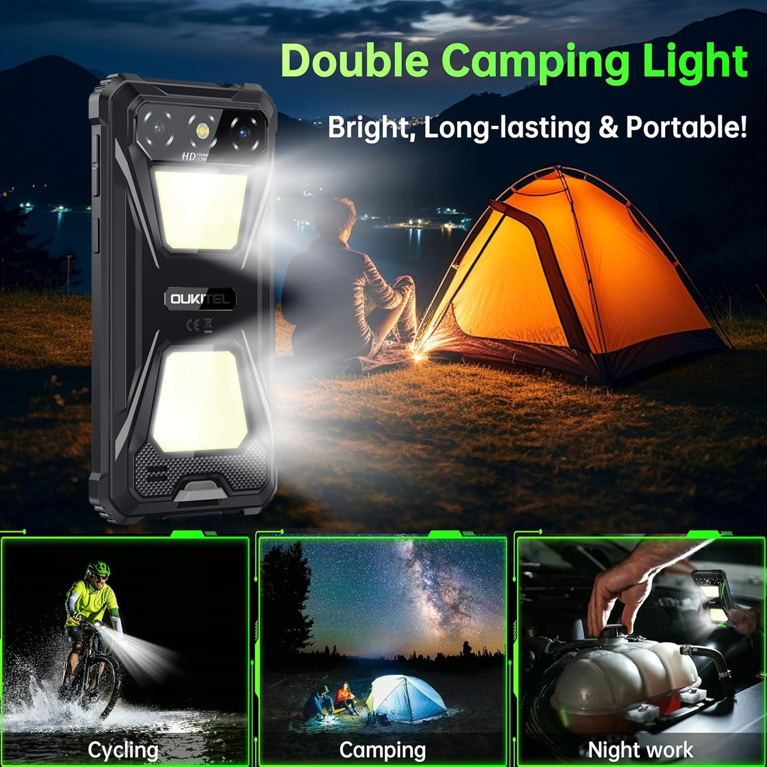 OUKITEL G5 Rugged Smartphone: Power, Durability & Style! - Image 3