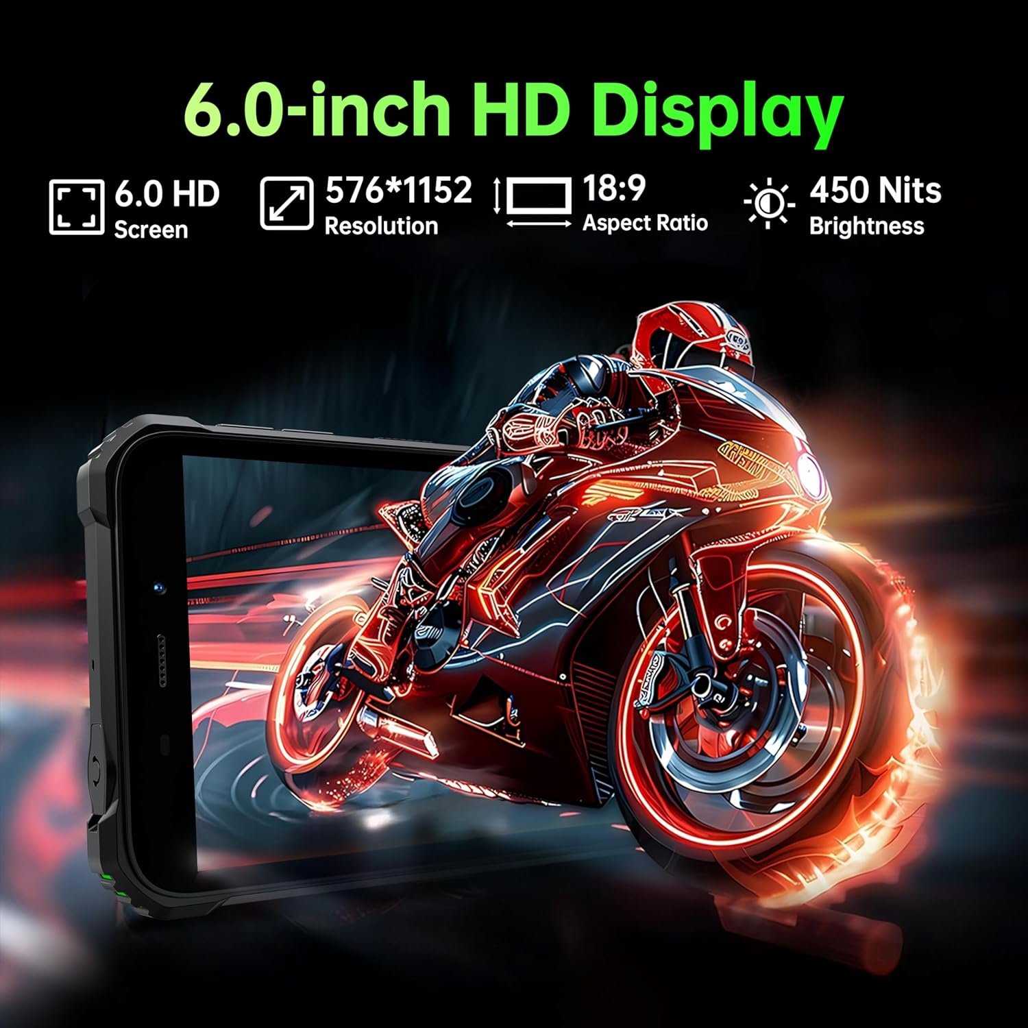 OUKITEL G5 Rugged Smartphone: Power, Durability & Style! - Image 4