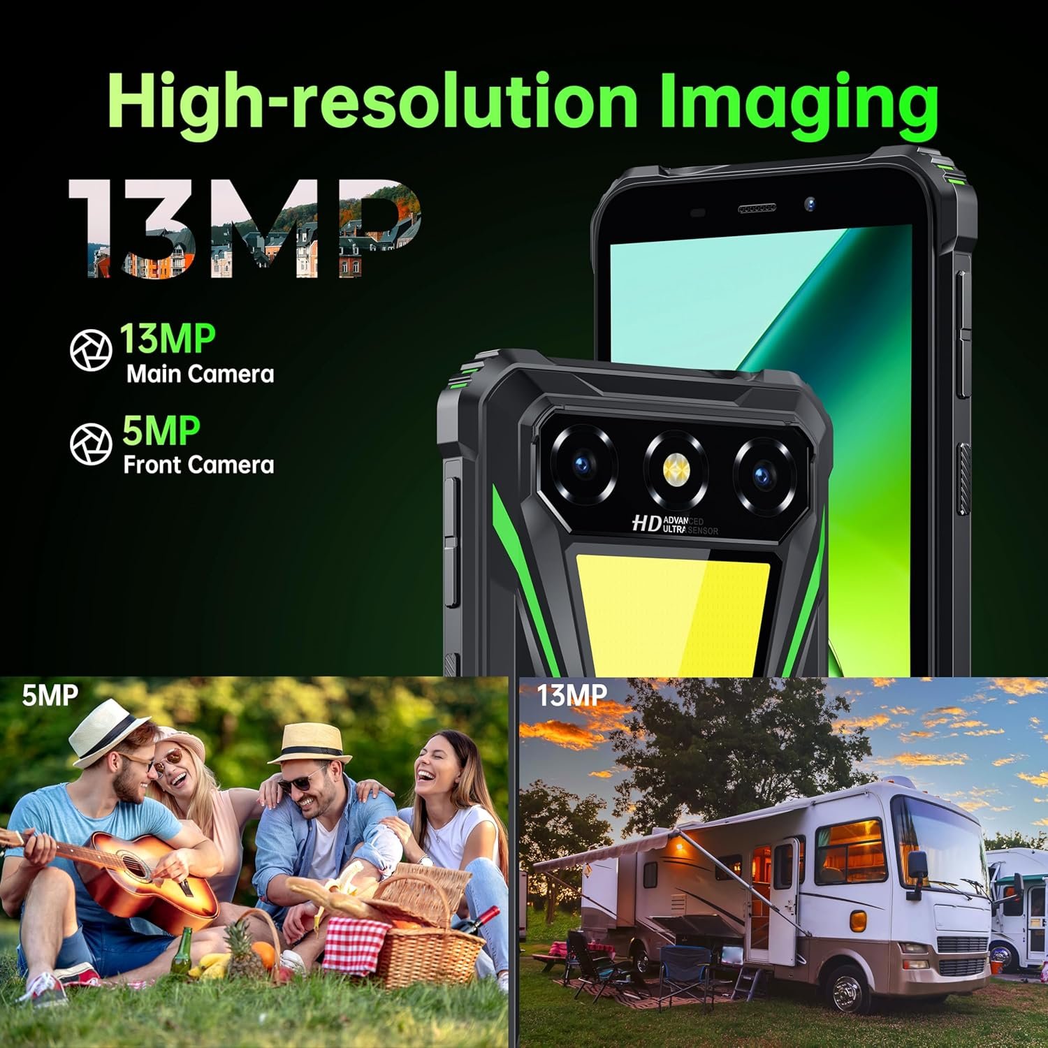 OUKITEL G5 Rugged Smartphone: Power, Durability & Style! - Image 7