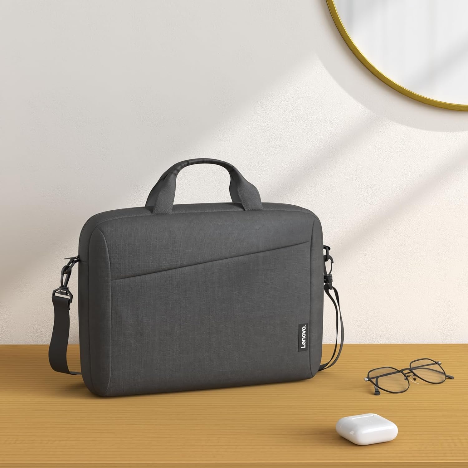 Lenovo T210 Laptop Bag: Sleek, Durable & Water-Repellent! - Image 3