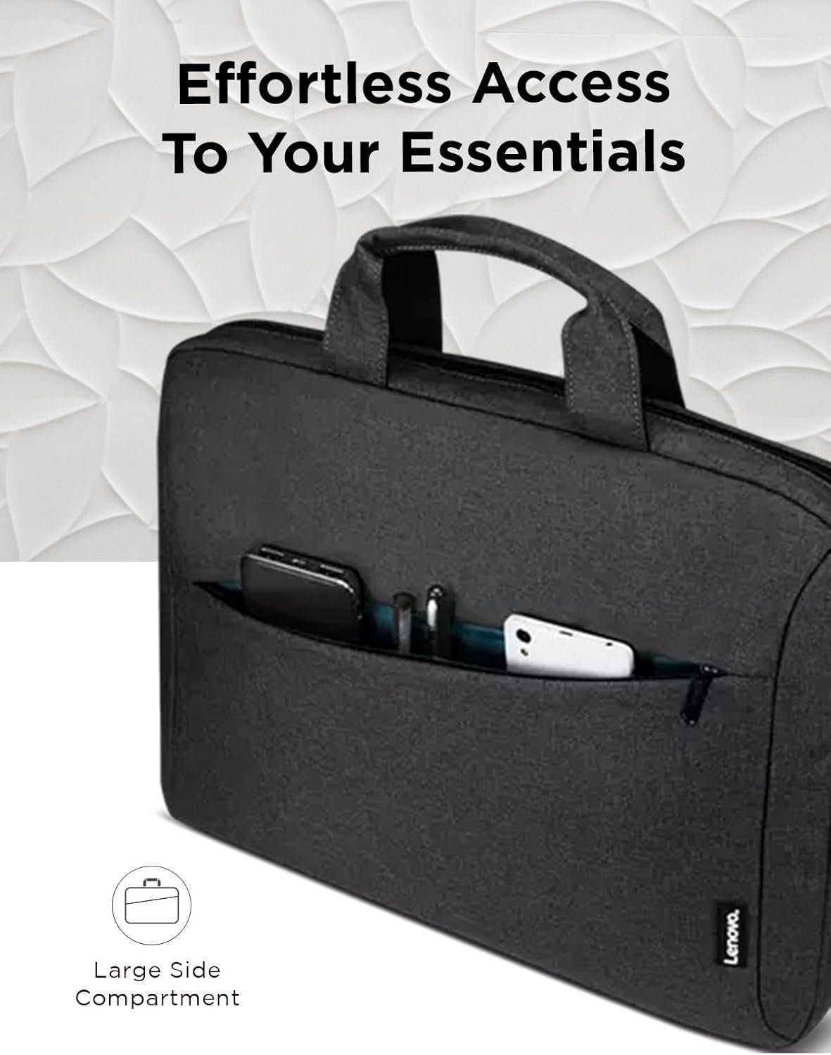 Lenovo T210 Laptop Bag: Sleek, Durable & Water-Repellent! - Image 5