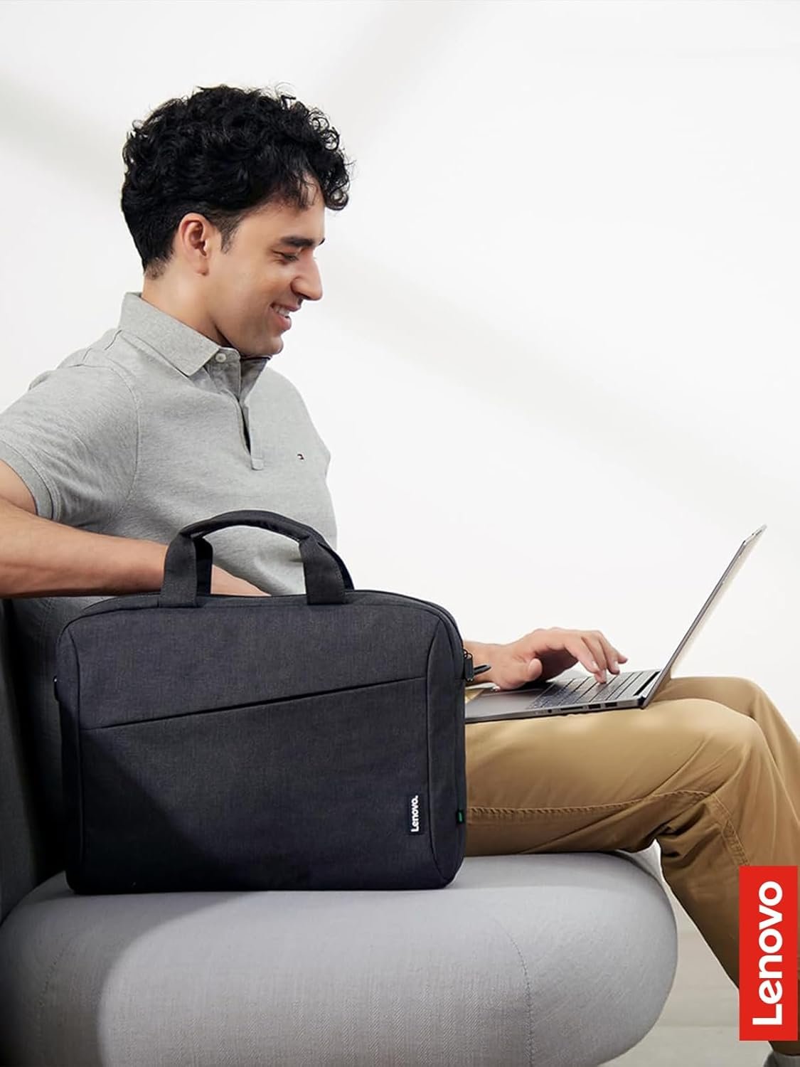 Lenovo T210 Laptop Bag: Sleek, Durable & Water-Repellent! - Image 10
