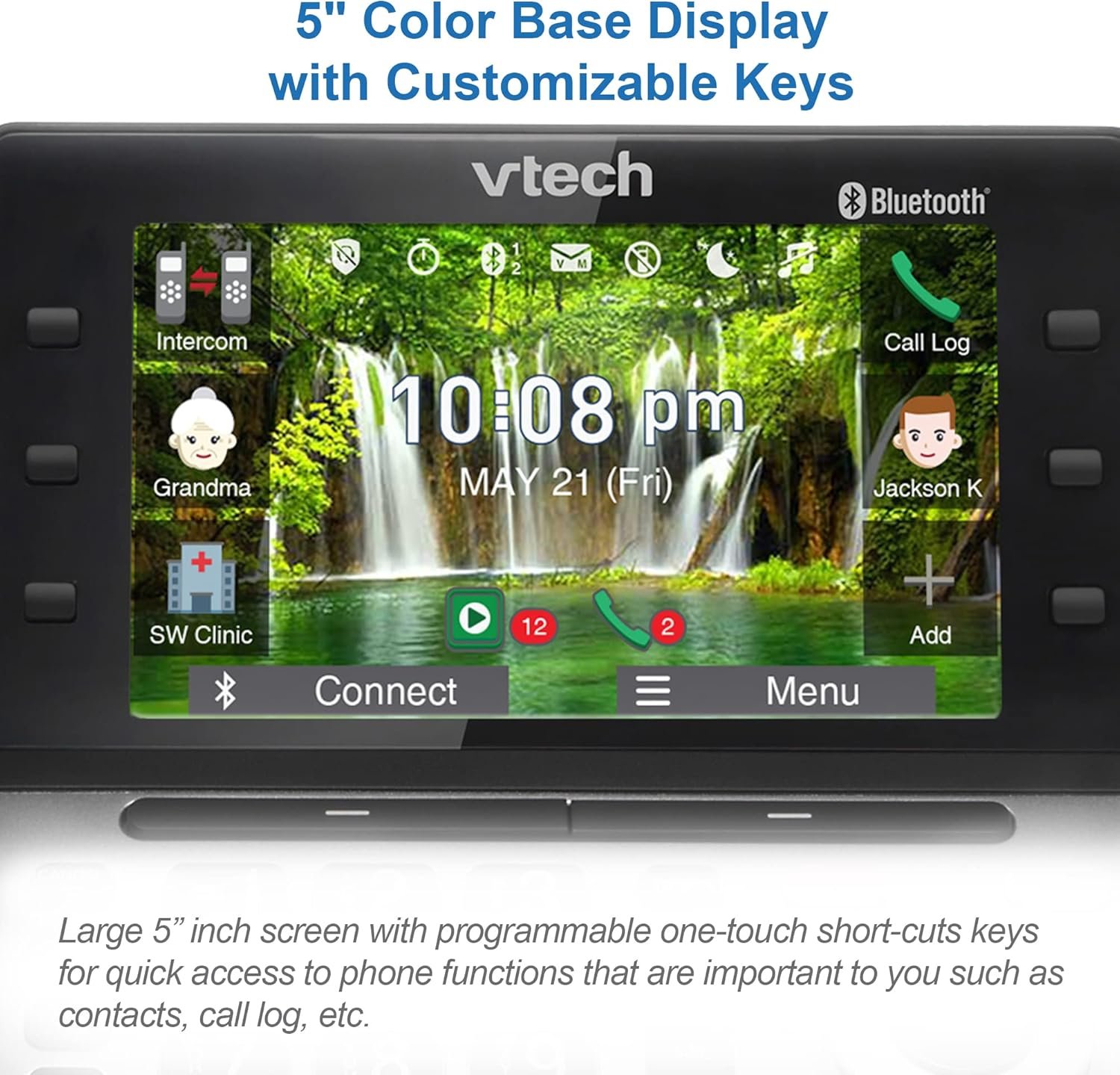 VTech IS8251-3: Smart Cordless Phone for Home Office Mastery! - Image 4