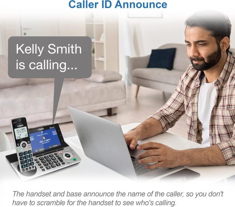 VTech IS8251-3: Smart Cordless Phone for Home Office Mastery! - Image 10