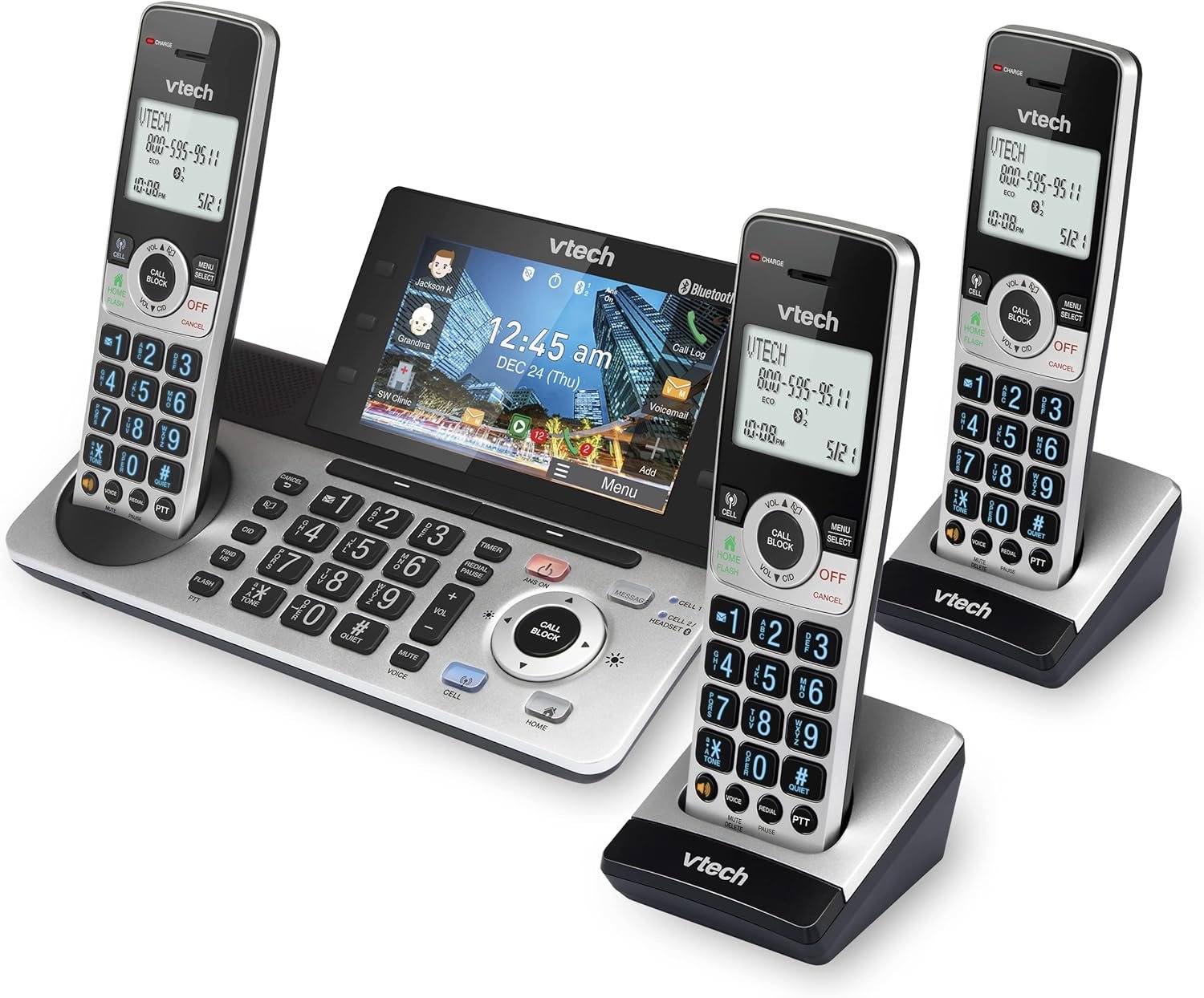VTech IS8251-3: Smart Cordless Phone for Home Office Mastery! - Image 16