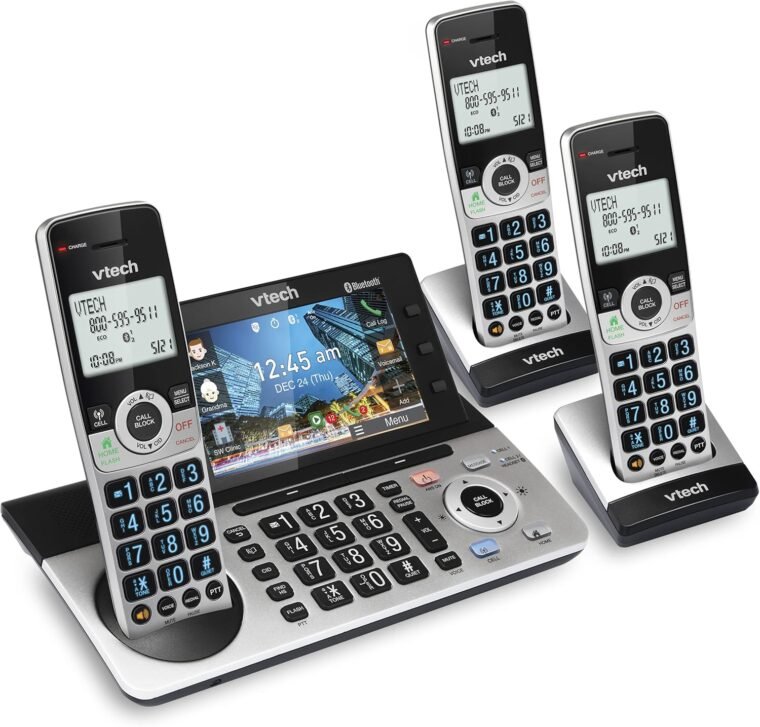 VTech IS8251-3: Smart Cordless Phone for Home Office Mastery! - Image 17