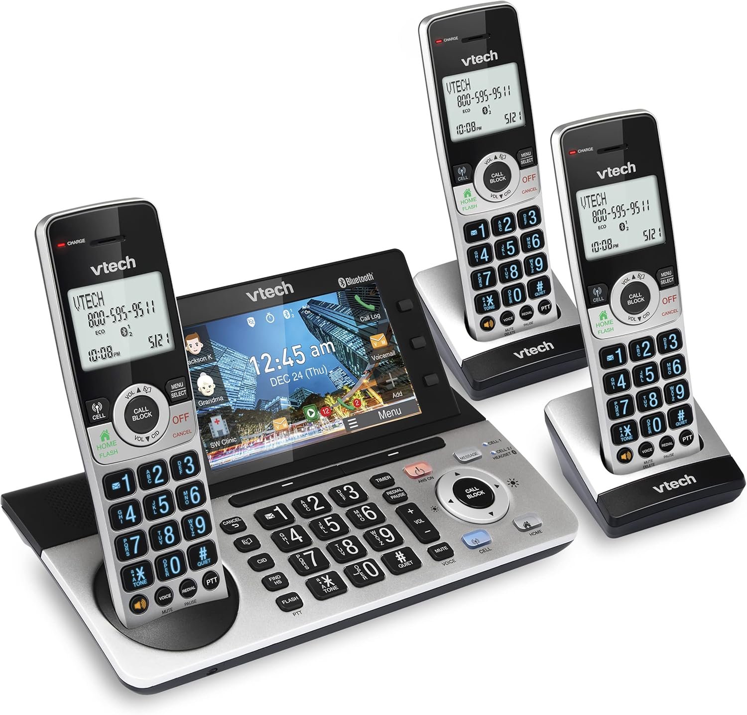 VTech IS8251-3: Smart Cordless Phone for Home Office Mastery! - Image 17