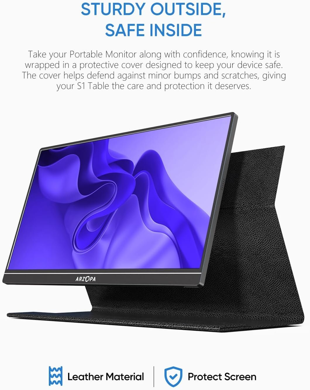 ARZOPA 15.6'' FHD Portable Monitor: Ultimate Gaming & Work Companion! - Image 8