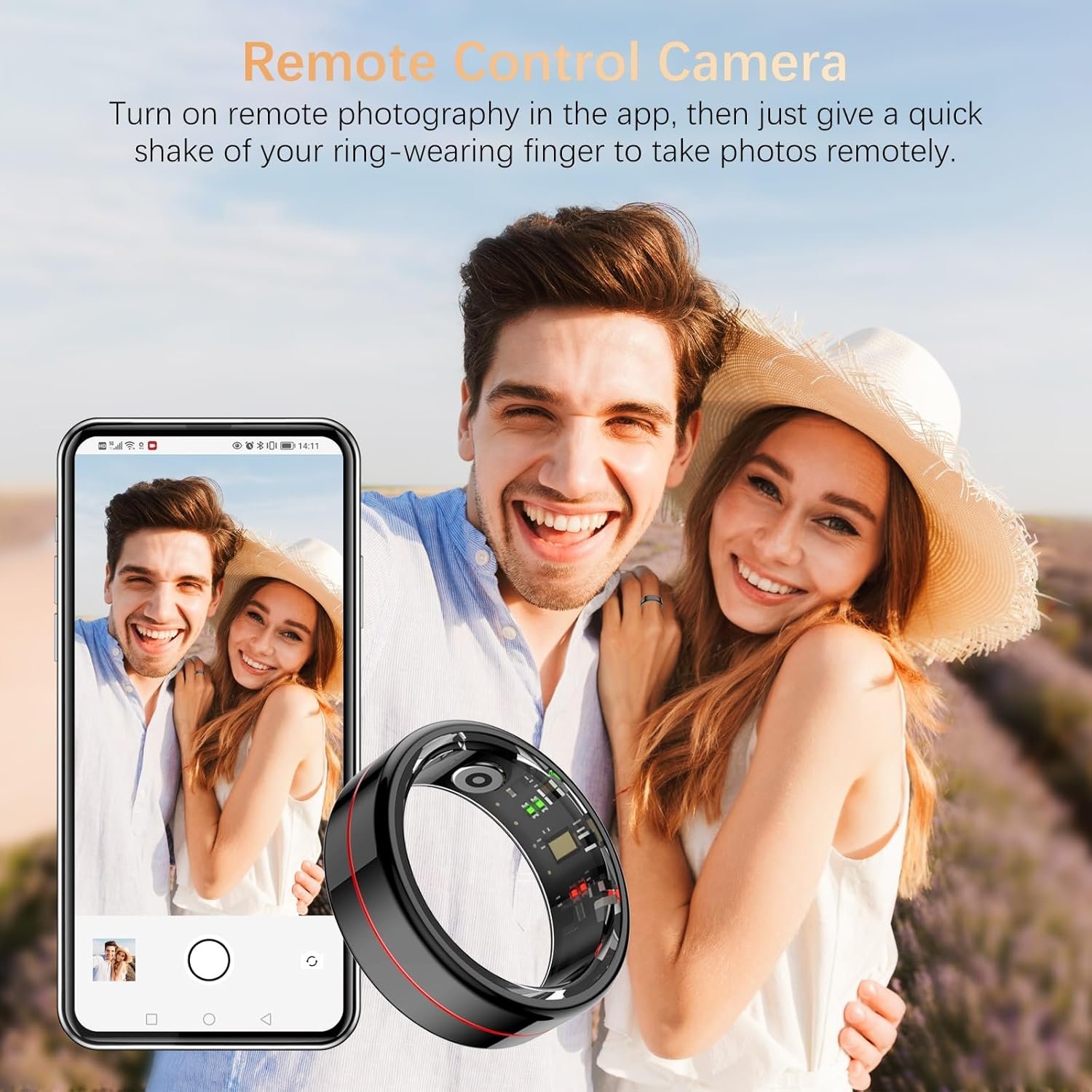 Smart Health Tracking Ring for All: Heart Rate & More! - Image 8
