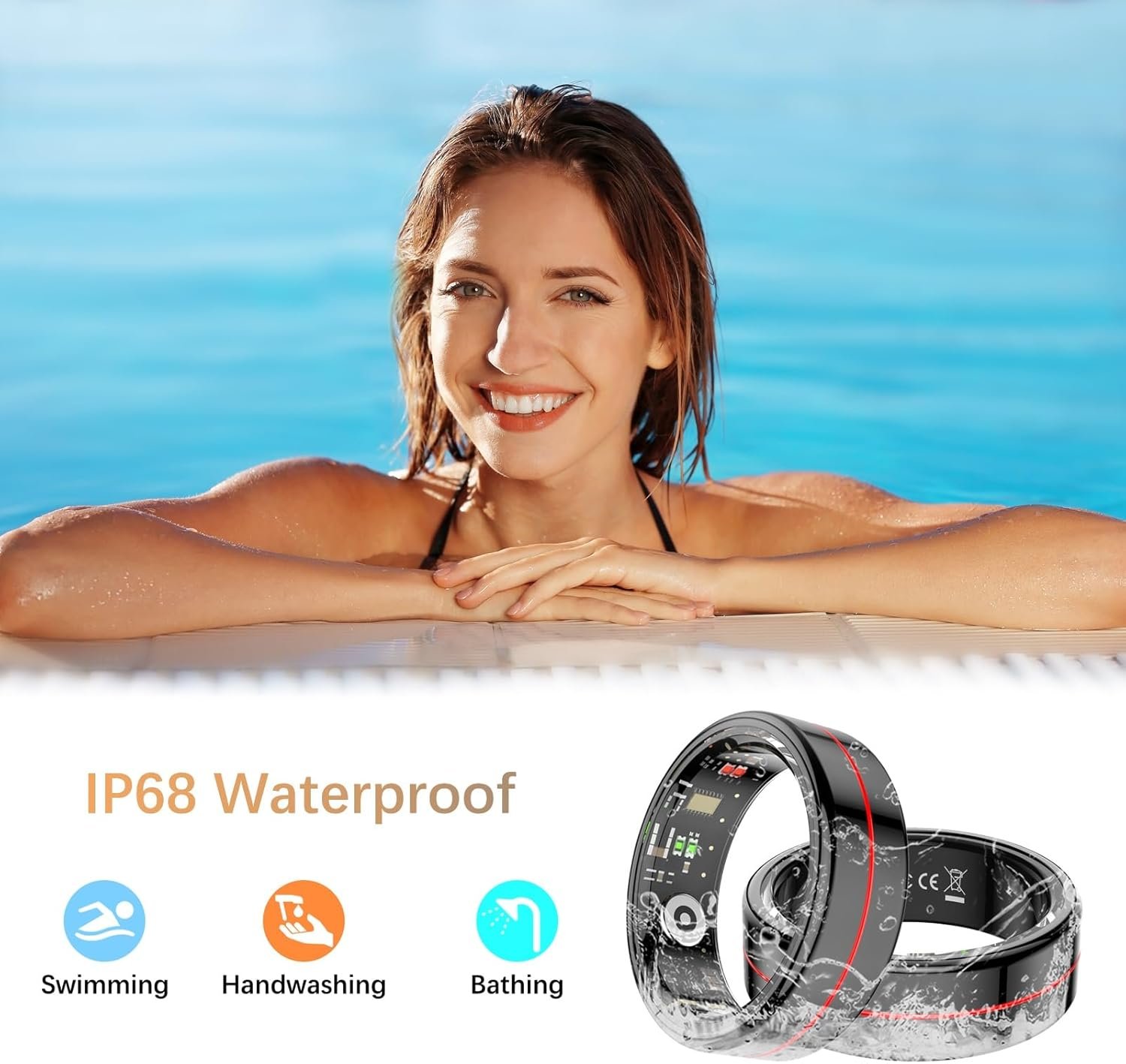 Smart Health Tracking Ring for All: Heart Rate & More! - Image 9