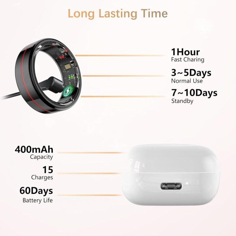 Smart Health Tracking Ring for All: Heart Rate & More! - Image 10
