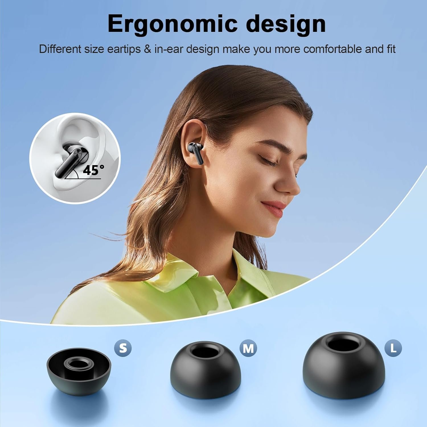 2025 Wireless Earbuds: HiFi Sound, 48H Playtime & LED Display! - Image 6