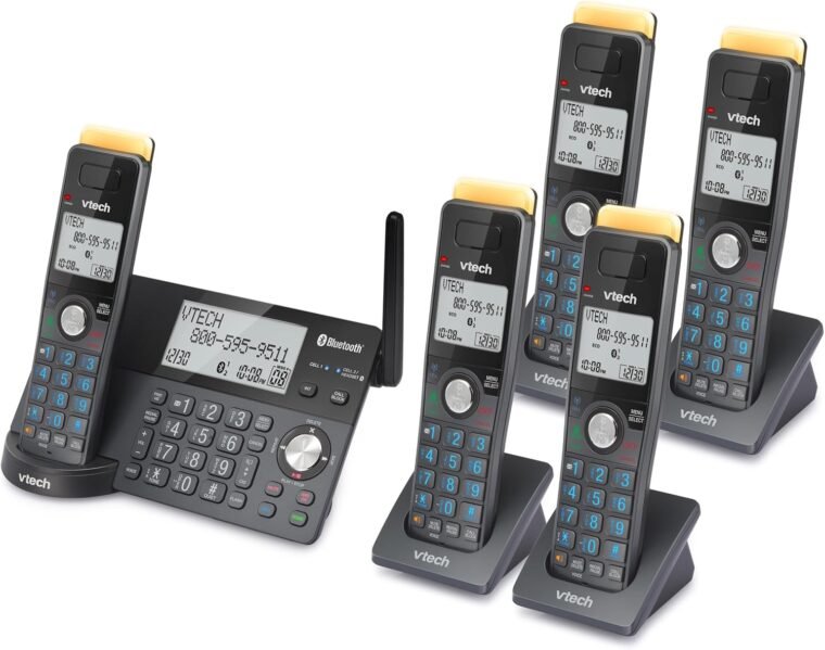 VTech IS8128-51: Ultimate 5-Handset Cordless Phone with Range! - Image 11