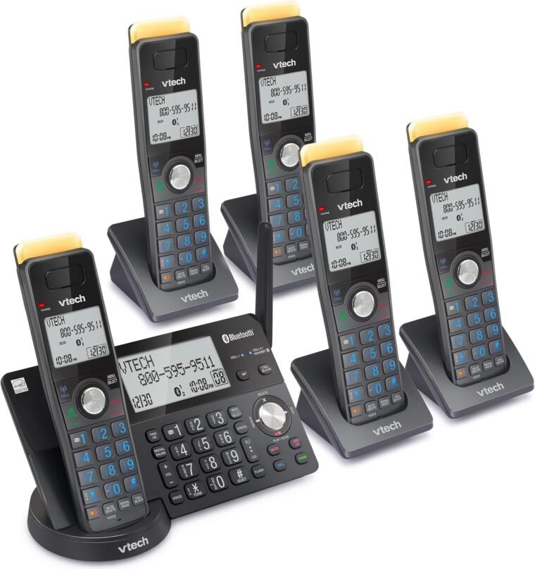 VTech IS8128-51: Ultimate 5-Handset Cordless Phone with Range! - Image 12