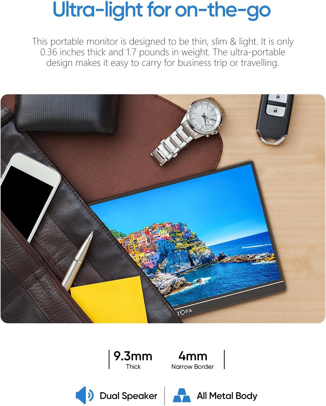 ARZOPA 16.1'' 144Hz Monitor: Ultimate Portable Gaming Upgrade! - Image 6