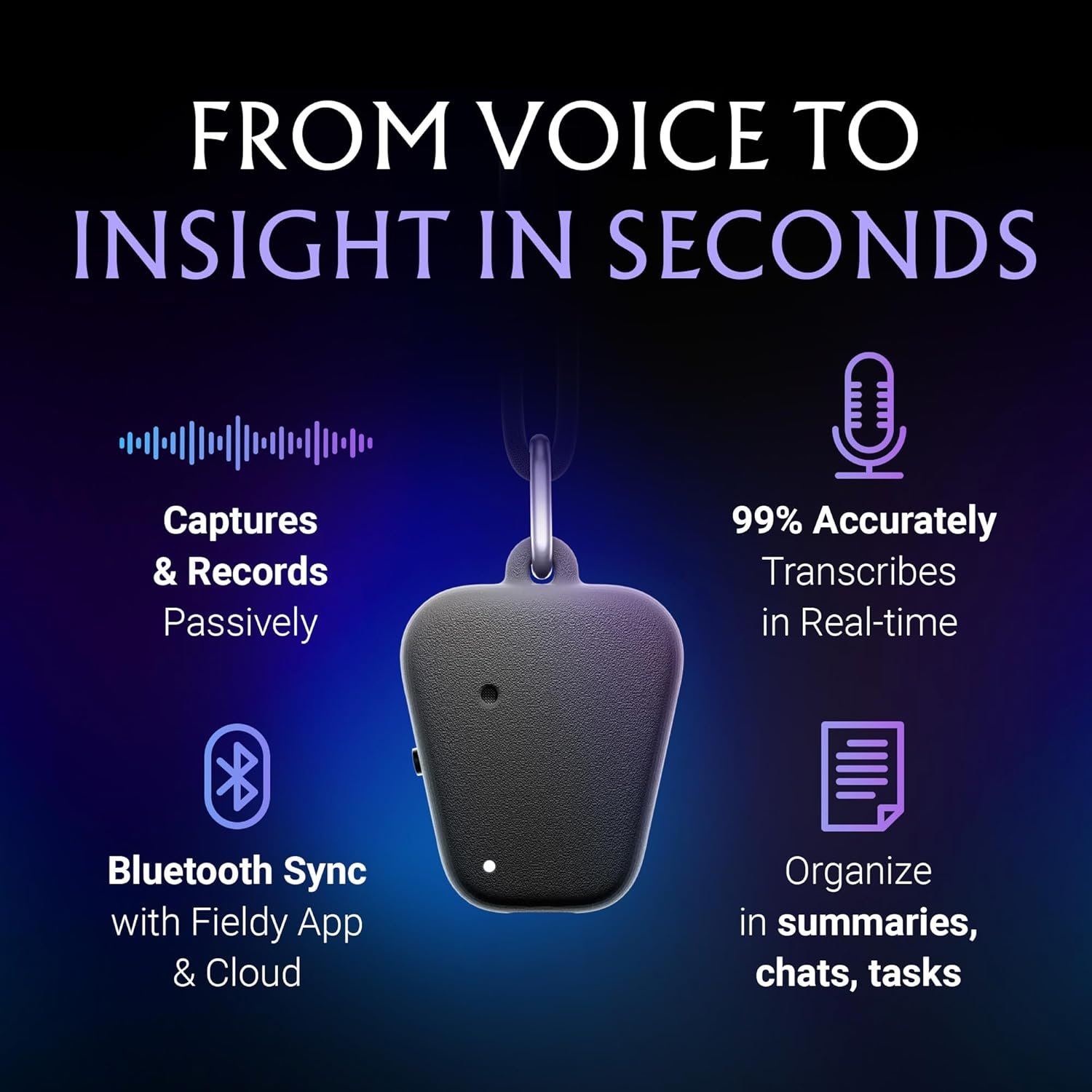 FIELDY: Hands-Free AI Voice Recorder for Multitaskers! - Image 6