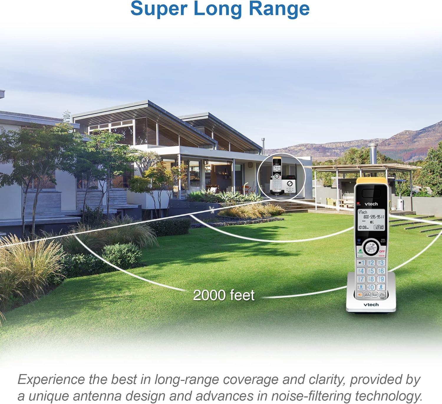 VTech IS8121-3: Ultimate Long Range Cordless Phone Solution! - Image 4