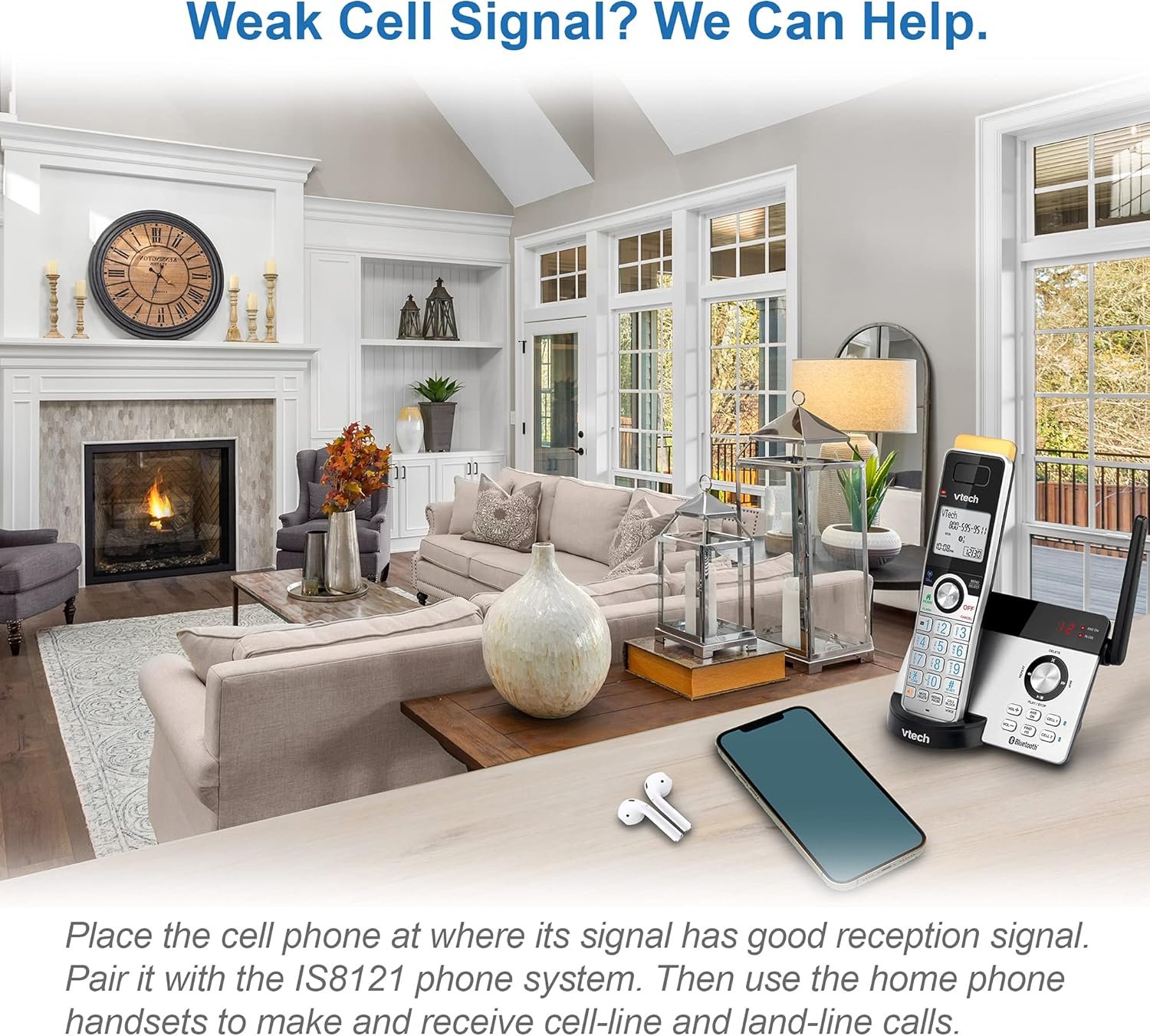VTech IS8121-3: Ultimate Long Range Cordless Phone Solution! - Image 6