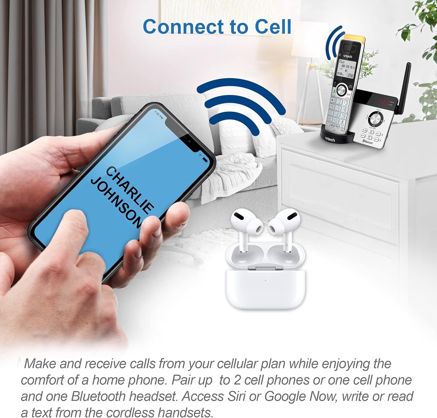 VTech IS8121-3: Ultimate Long Range Cordless Phone Solution! - Image 8