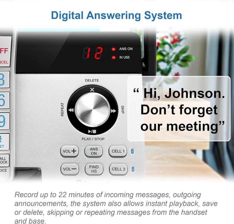 VTech IS8121-3: Ultimate Long Range Cordless Phone Solution! - Image 9