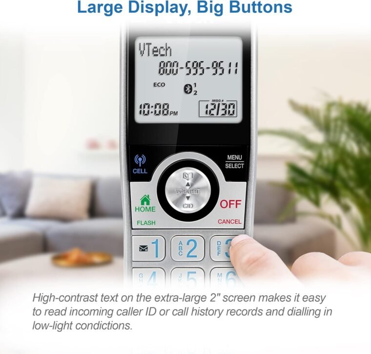 VTech IS8121-3: Ultimate Long Range Cordless Phone Solution! - Image 11