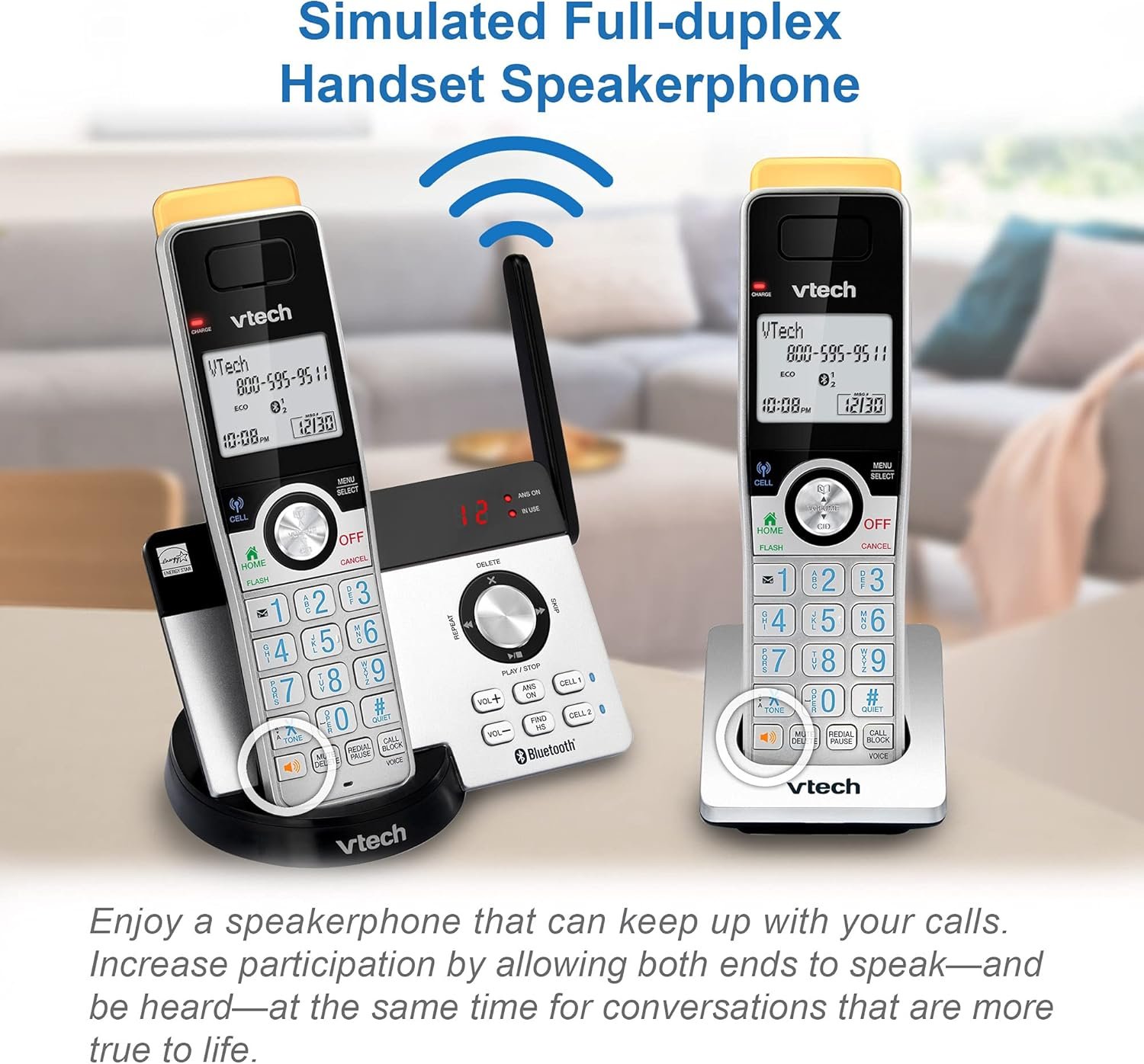 VTech IS8121-3: Ultimate Long Range Cordless Phone Solution! - Image 12
