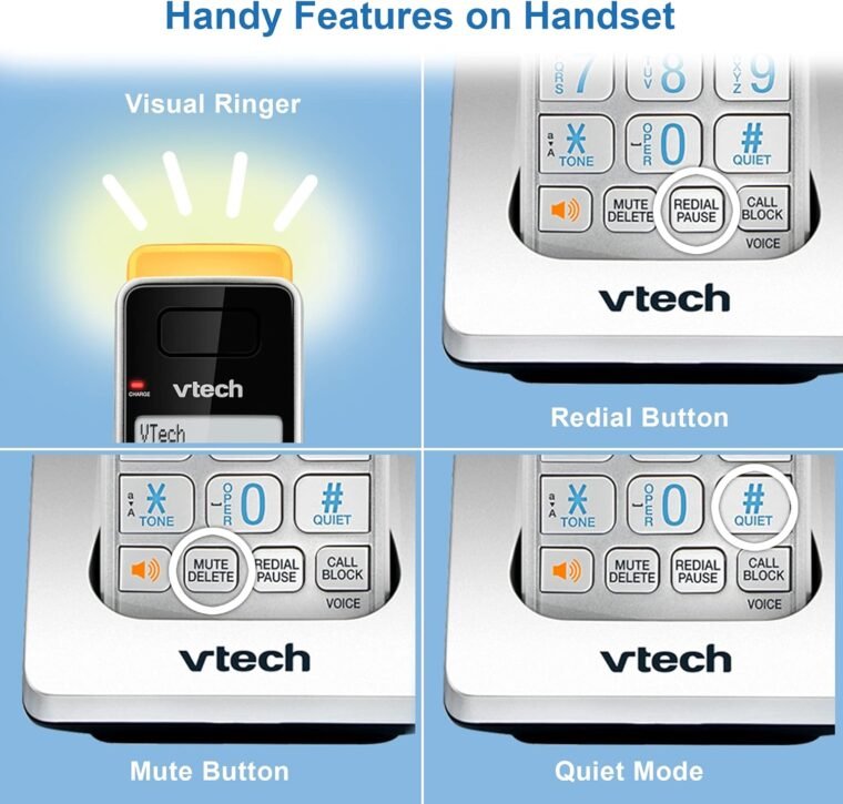 VTech IS8121-3: Ultimate Long Range Cordless Phone Solution! - Image 13