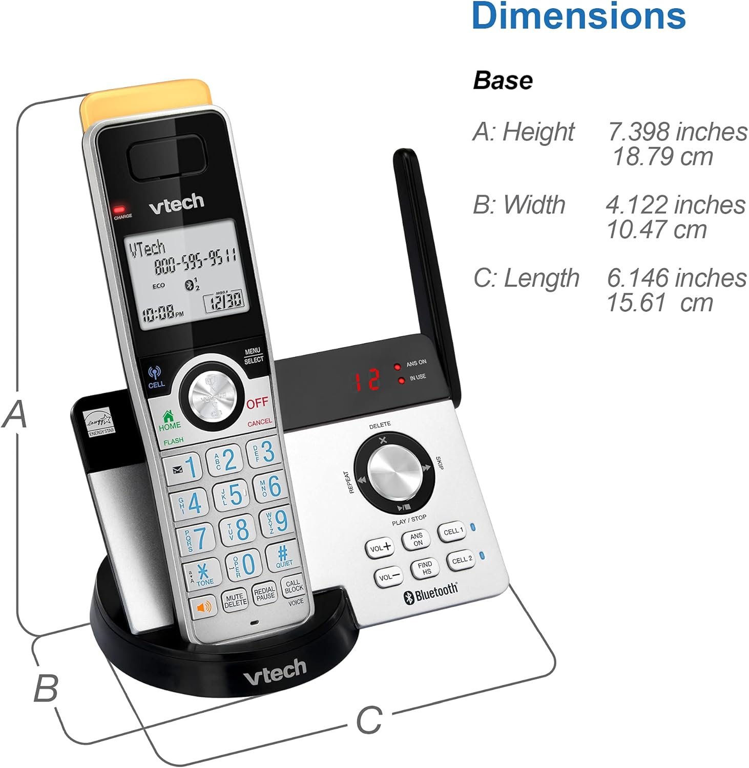 VTech IS8121-3: Ultimate Long Range Cordless Phone Solution! - Image 15