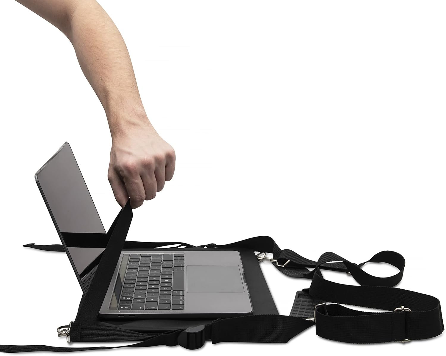 Revolutionary Laptop Harness: Hands-Free Walking Desk! - Image 5