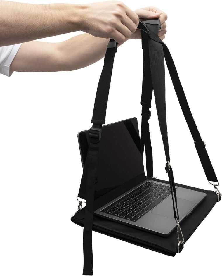 Revolutionary Laptop Harness: Hands-Free Walking Desk! - Image 6