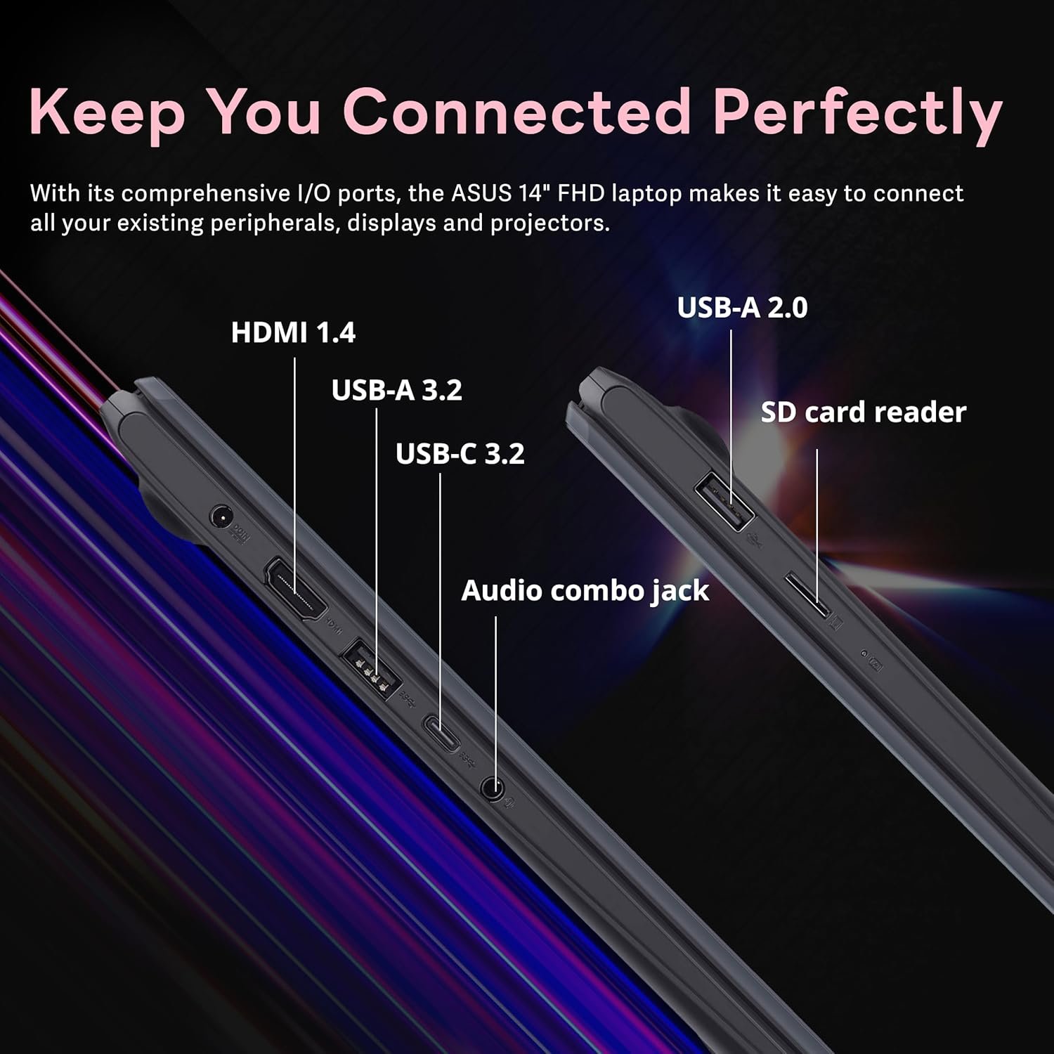 ASUS 14” FHD Laptop: Intel Power, Ultimate Portability! - Image 9