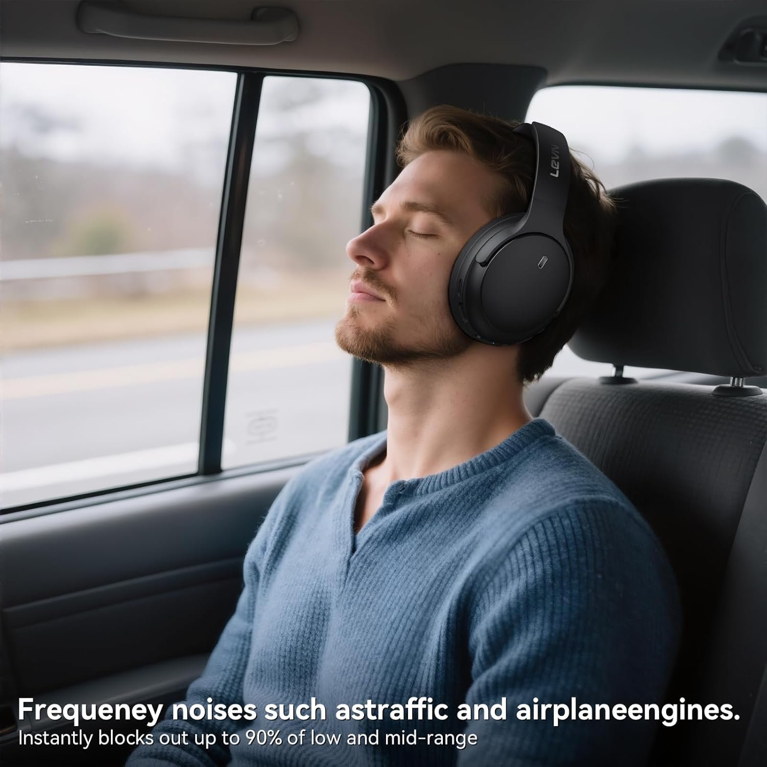 LEVN Hybrid ANC Headphones: 70H Playtime & Deep Bass! - Image 8