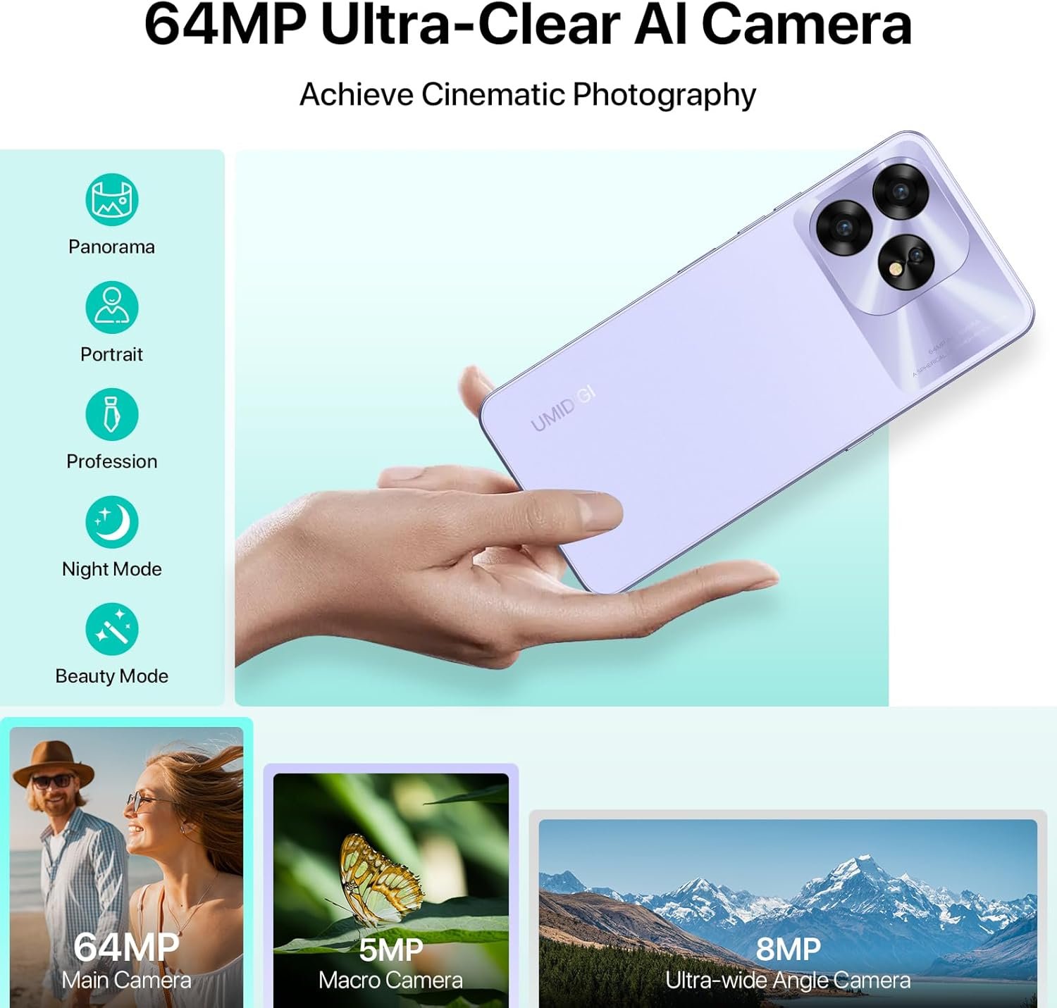 Unlock UMIDIGI A15: 64MP Camera & 5000mAh Power! - Image 4