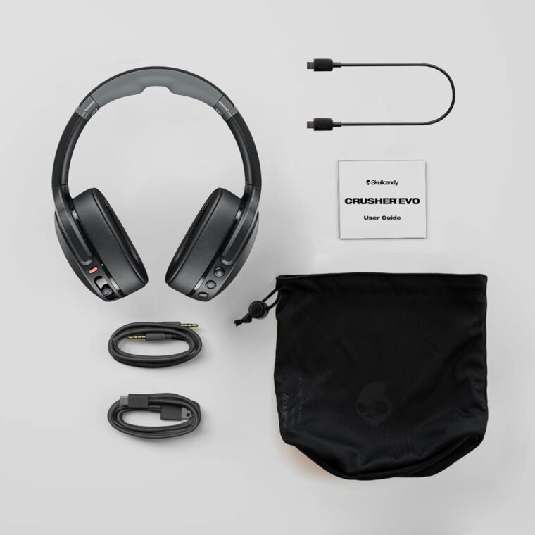 Unleash Sound: Skullcandy Crusher Evo Headphones - 40H Battery! - Image 8
