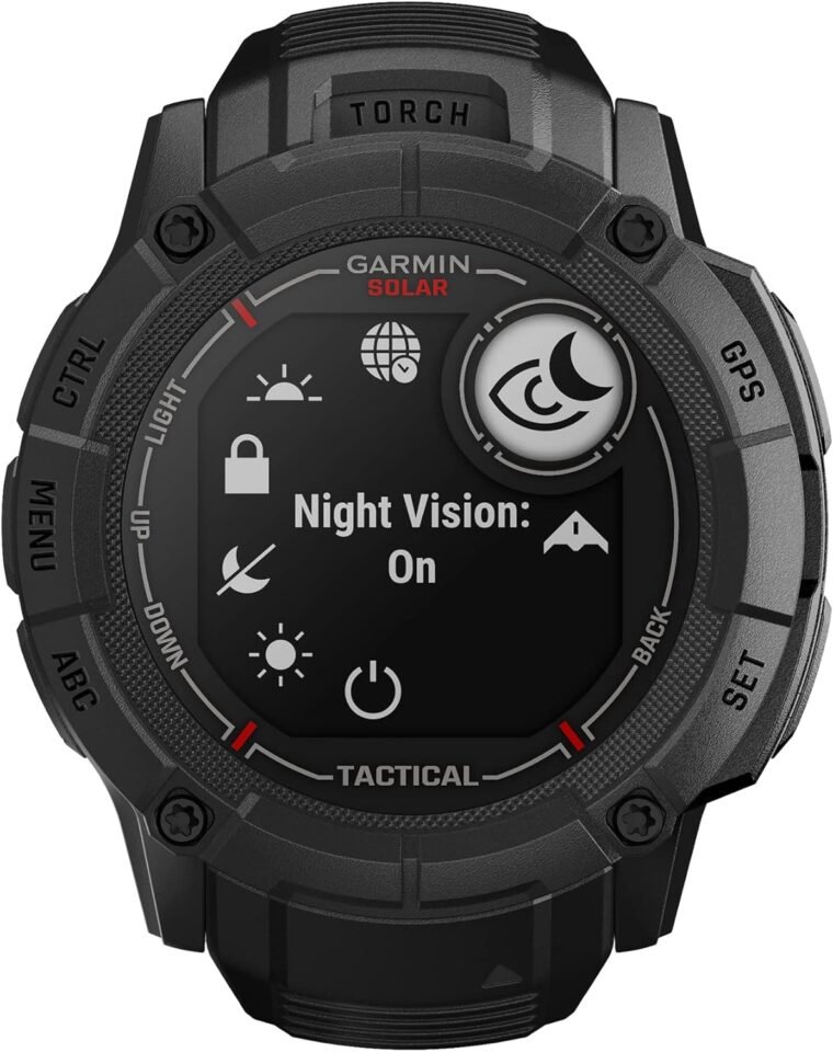 Garmin Instinct 2X Solar: Rugged Tactical GPS Smartwatch! - Image 3